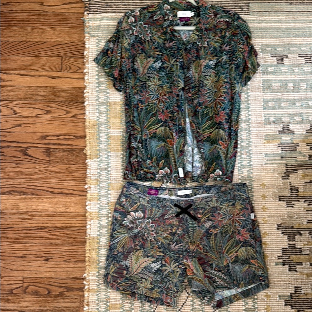 Onia x Liberty Multicolor Tropical Print Set
